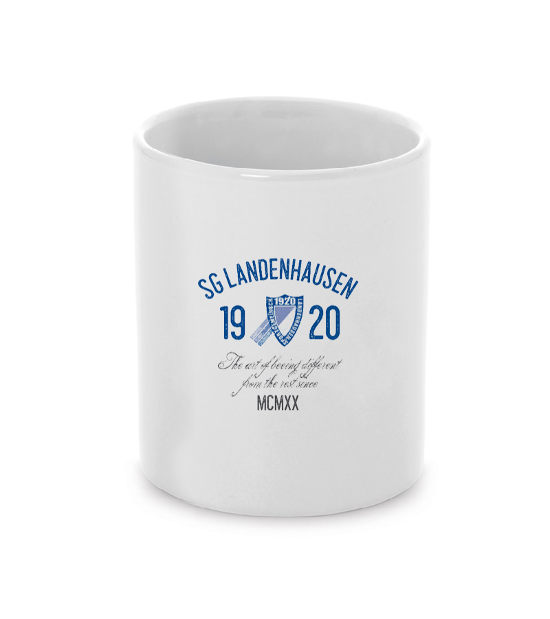 Keramiktasse White "Isack" A