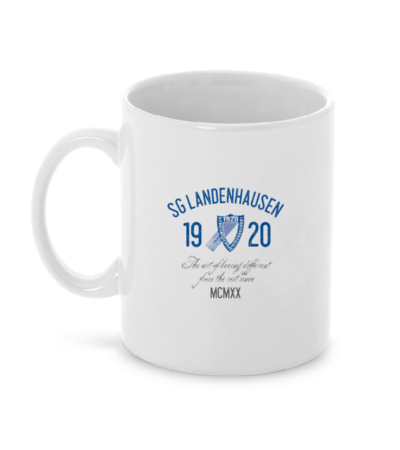 Keramiktasse White "Isack" B